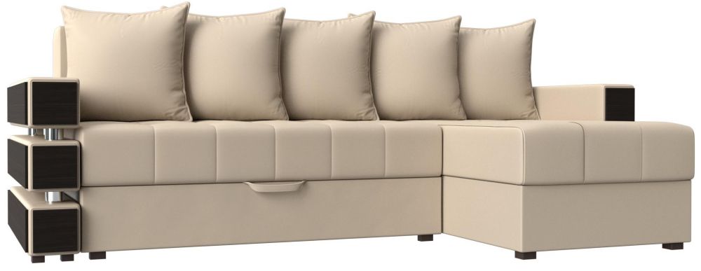 Угловой диван Венеция дизайн 2 экокожа