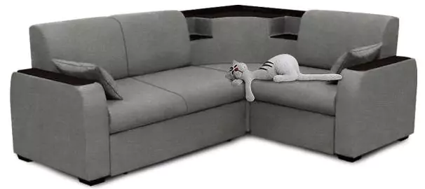 Угловой диван с полкой Андерсен дизайн 2