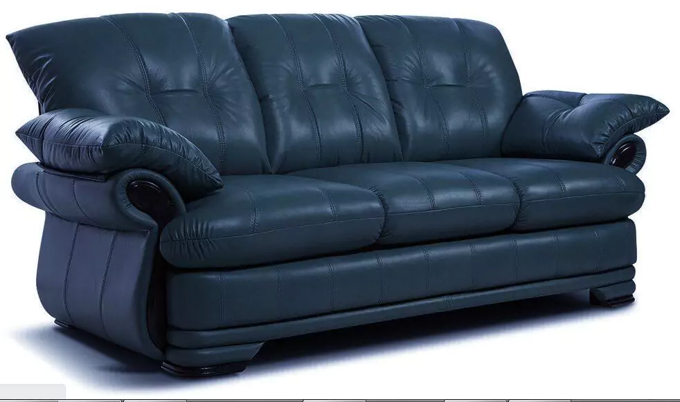 Кожаный диван Фортуна 3 3-мест без мех-ма дизайн 2