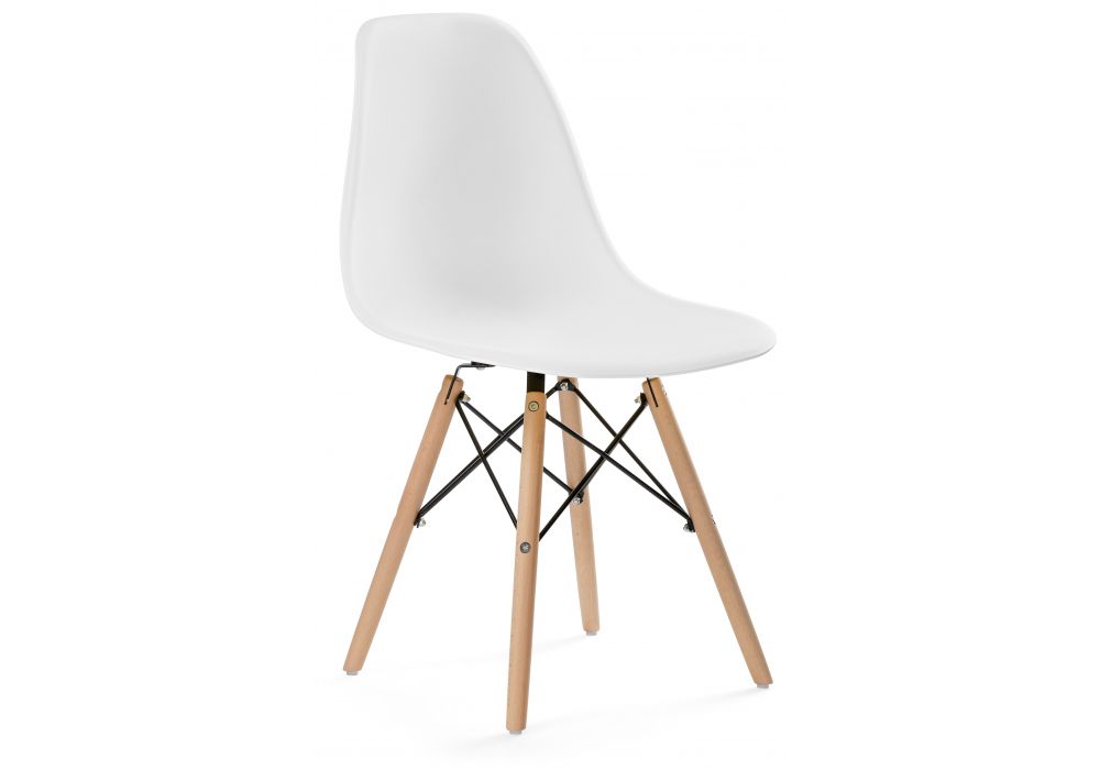 Пластиковый стул Eames PC-015 белый