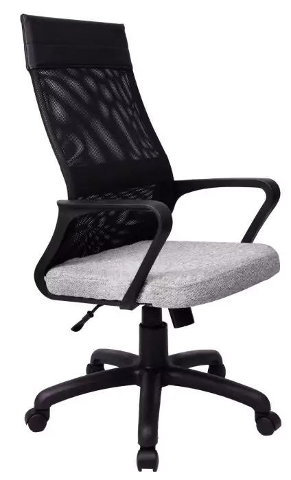 Кресло Riva Chair RCH 1166 TW PL серое