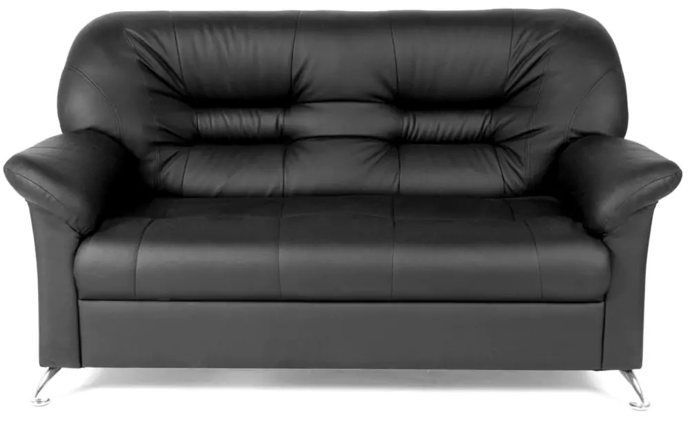 Офисный диван Орион (Честер Марсель) двухместный черный