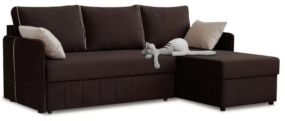Угловой диван-кровать Некст (Слим) дизайн 1
