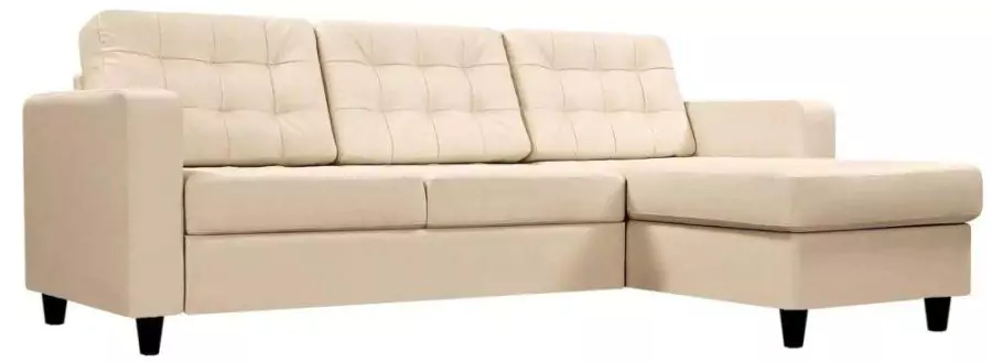 Камелот угловой кожаный диван дизайн 6