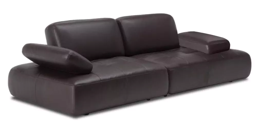 Прямой диван Rizvan (Сканди) кожа дизайн 6