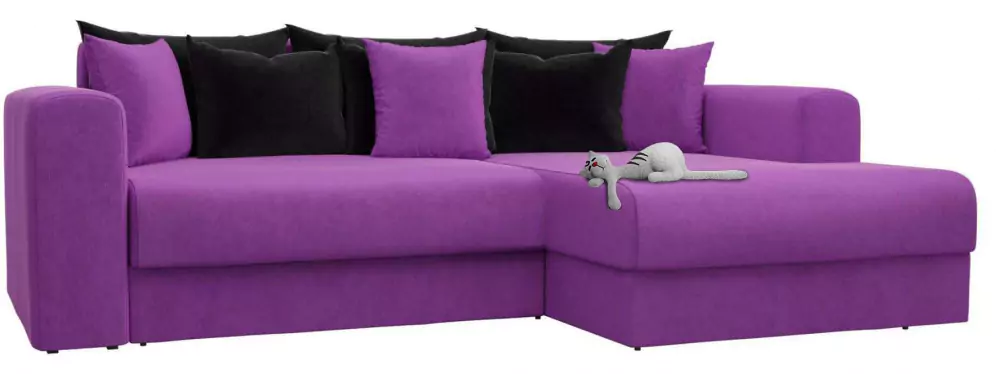 Угловой диван Мэдисон (Модена) дизайн 3 фиолет