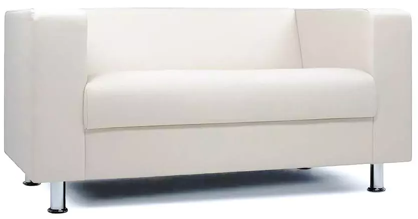 Офисный диван Бит (Блюз) дизайн 3 Экокожа