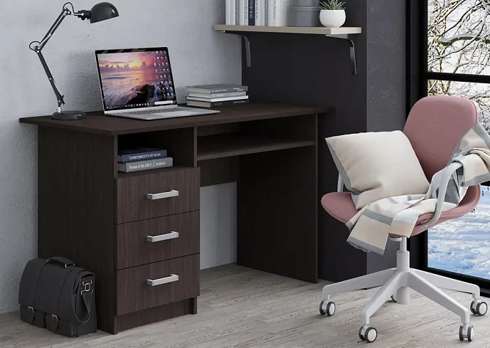 Стол письменный ПС-02, Коричневый