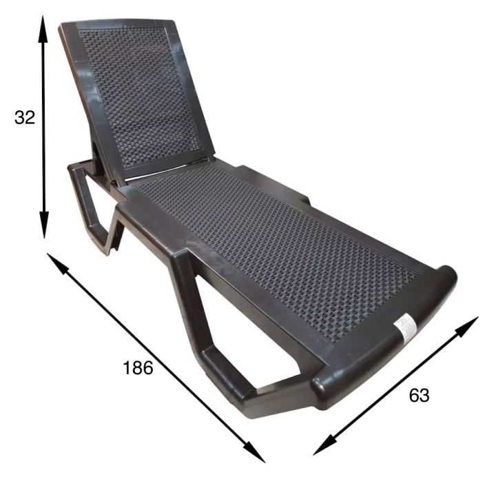 Шезлонг Сантьяго Ротанг Santiago Rattan дизайн 3