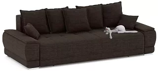Диван прямой Нордвикс Еврокнижка Коричневый 