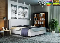 Кровать двуспальная Афина с подъемным механизмом дизайн 25