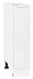 Шкаф нижний бутылочница Фьюжн 200 Силки Белый/Белый