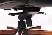 Кресло руководителя Бюрократ T-9923 Walnut дизайн 1, Черный