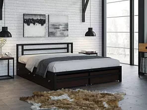 Двуспальная кровать Титан 