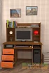 Компьютерный стол Мебелеф-38, Оранжевый
