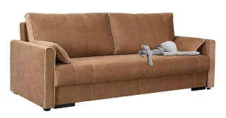 Прямой диван Римини Пантограф Коричневый 