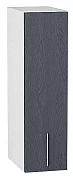 Шкаф верхний бутылочница Сканди 720х200 Графит Софтвуд/Белый