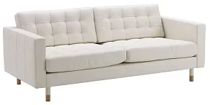 Кожаный диван 3-х местный Морабо (Morabo) Без механизма 
