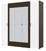 Шкаф Квадро 5-ти ств 2250 Коричневый