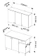 Кухня Деми 1.2 м (белый), Белый