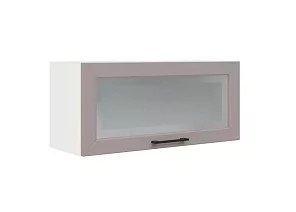 Шкаф верхний горизонтальный со стеклом ШВГС 800 Кёльн (софт карамель) 