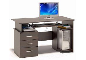 Компьютерный стол КСТ-08.1 130х60х74 венге