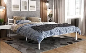 Кровать Фади 1 160х200 Кровати без механизма Белый 