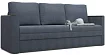 Прямой диван Рондо, Серый
