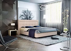 Кровать двуспальная Афина с подъемным механизмом дизайн 12