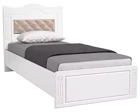 Кровать с мягкой спинкой 90 Афина АФ-10+АФ-10А Кровати без механизма 