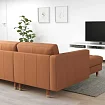 Диван п-образный Морабо, Оранжевый