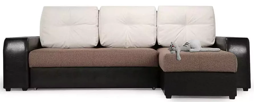 Угловой диван Эдинбург, Коричневый
