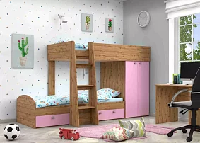 Двухъярусная кровать Golden Kids Кровати без механизма 