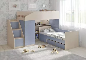 Двухъярусная кровать-диван Легенда Кровати без механизма 