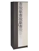 Шкаф распашной ШК-700 Марта-15 (венге/дуб белфорд) Бежевый 