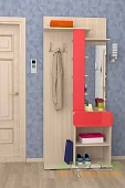 Прихожая Мебелеф-18 Бежевый 