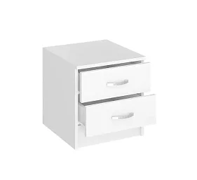 Тумба прикроватная Ронда (белое дерево) 