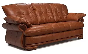 Кожаный диван Фортуна 3 Американская раскладушка 