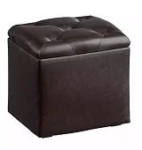 Пуф Хегги с ящиком коричневый Коричневый 