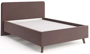 Интерьерная кровать Ванесса 160 с мягкой спинкой Кровати без механизма 