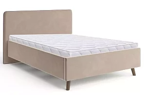 Интерьерная кровать Ванесса 140 с мягкой спинкой Кровати без механизма 