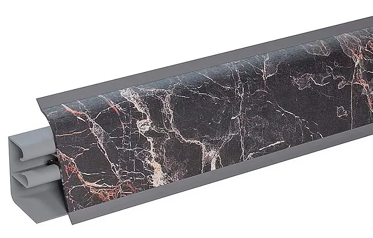 Плинтус для столешницы АР-740, Серый