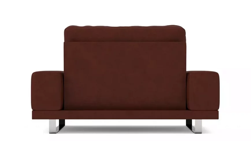 Кресло Рипозо (Лофт) экокожа, Коричневый