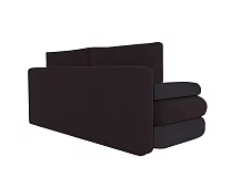 Прямой диван Фиджи Лайт Еврокнижка Коричневый