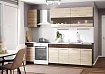 Кухня Маша 2.0м (венге/дуб сонома), Бежевый