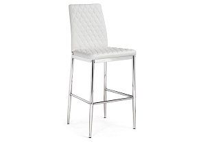 Барный стул Teon white / chrome 
