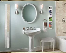 Поворотный шкафчик Иглу Шелф Арт Тигр Серый 