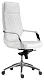 Компьютерное кресло Isida white / satin chrome, Белый