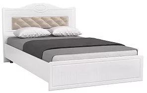 Кровать с мягкой спинкой 140 Монако МН-8+МН-8А 