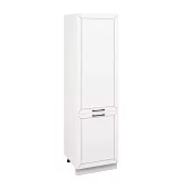 Шкаф-пенал П600-11 Кёльн (софт пломбир) Белый 